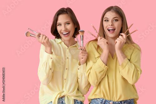 Female friends with makeup ...