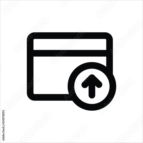 Illustration of upgrading a credit card limit for financial apps.