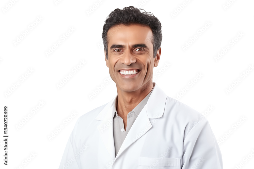 Smiling Indian dentist on transparent background providing professional dental care and promoting oral health with a friendly and confident approach to patient treatment and dental. Png cut out. Smiling Indian dentist on transparent background providing professional dental care and promoting oral health with a friendly and confident approach to patient treatment and dental. Png cut out.
