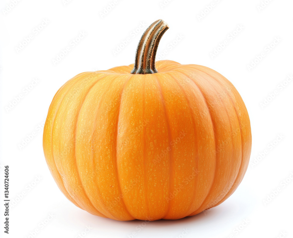 Obraz premium Orange pumpkin ready for harvest in autumn season