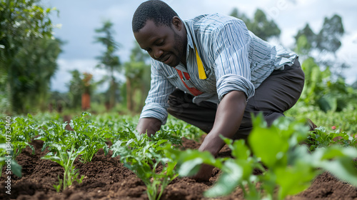 An agricultural extension service offering training on best practices for farmers.