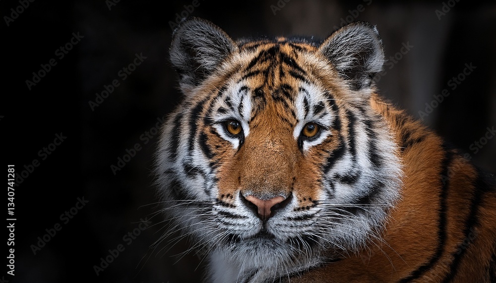 Fototapeta premium portrait of a siberian tiger