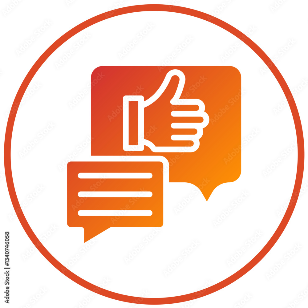 Vector Design Feedback Icon Style Vector Design Feedback Icon Style