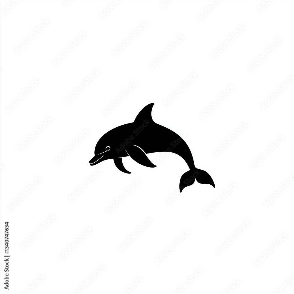 Fototapeta premium dolphin vector illustration
