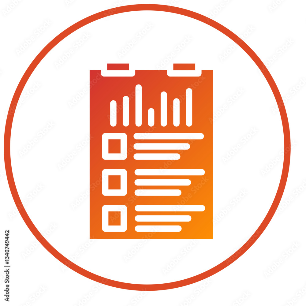 Vector Design Survey Icon Style Vector Design Survey Icon Style