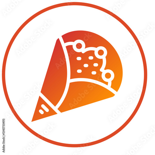 Vector Design Crepe Icon Style