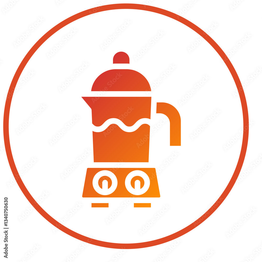 Vector Design Mixer Blender Icon Style Vector Design Mixer Blender Icon Style