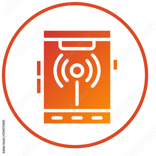 Vector Design Mobile Hotspot Icon Style