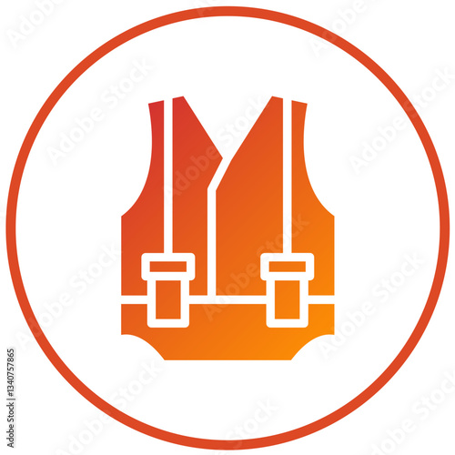Safety Vest Vector Design Icon Style