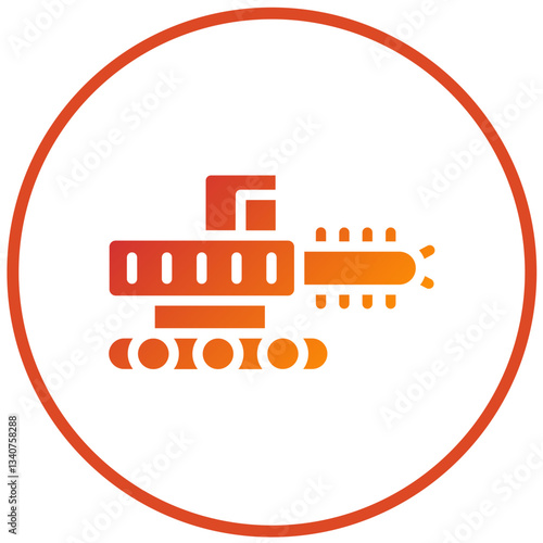 Trencher Vector Design Icon Style