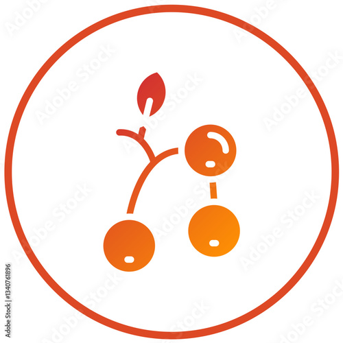 Berries Vector Design Icon Style