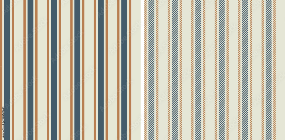 Vertical stripes pattern for textile design.colorful textured vertical retro stripes for dress, trousers, shorts, wallpaper, or other summer textile print.
