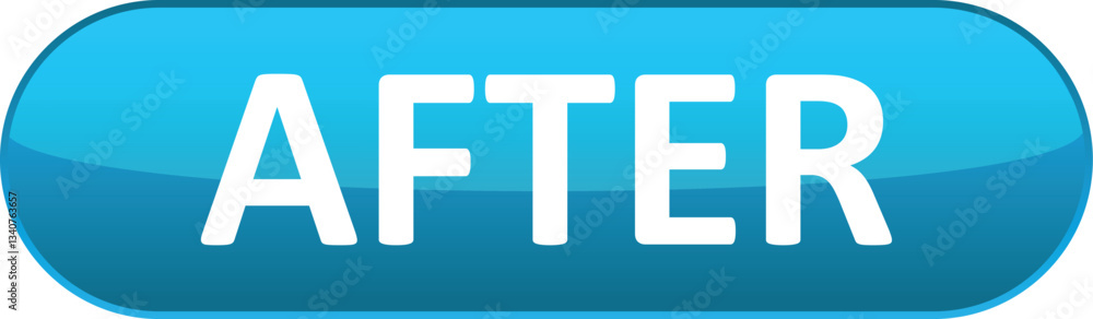 After button. Button element for web design and mobile devices. Vector illustration After button. Button element for web design and mobile devices. Vector illustration