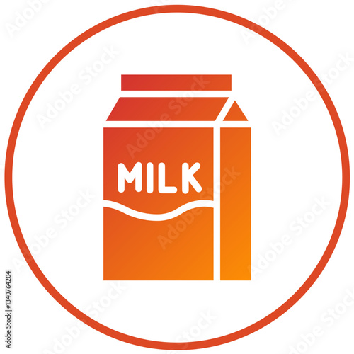 Vector Design Milk Icon Style