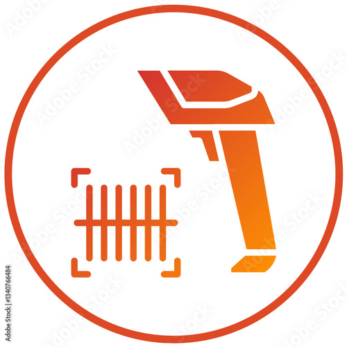 Vector Design Barcode Scanner Icon Style