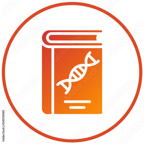 Vector Design Literary Science Icon Style