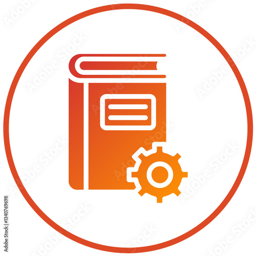 Vector Design Literary Theory Icon Style