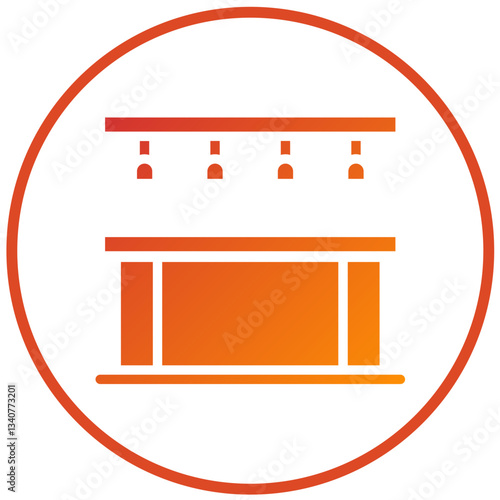 Vector Design Bar Counter Icon Style