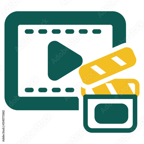 Film green icon