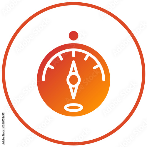 Vector Design Barometer Icon Style