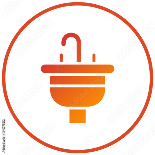 Vector Design Sink Icon Style
