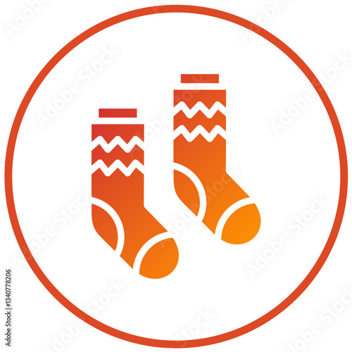Vector Design Socks Icon Style