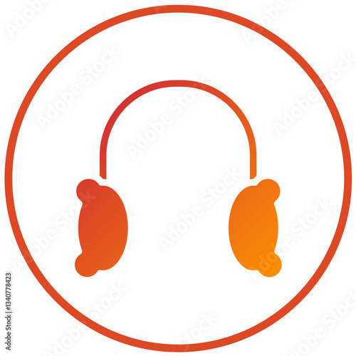 Vector Design Earmuffs Icon Style