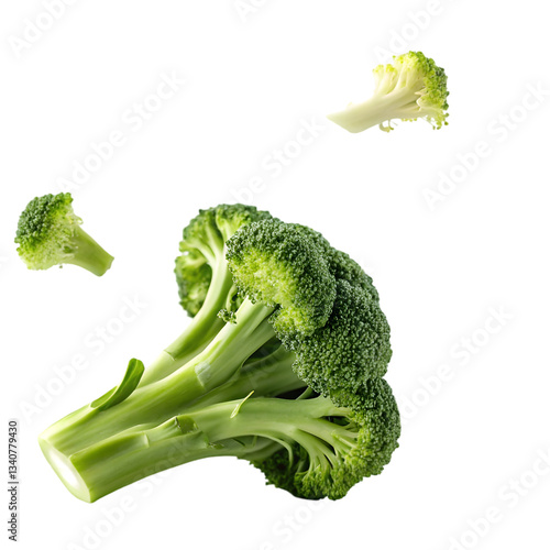 broccoli isolated on white
