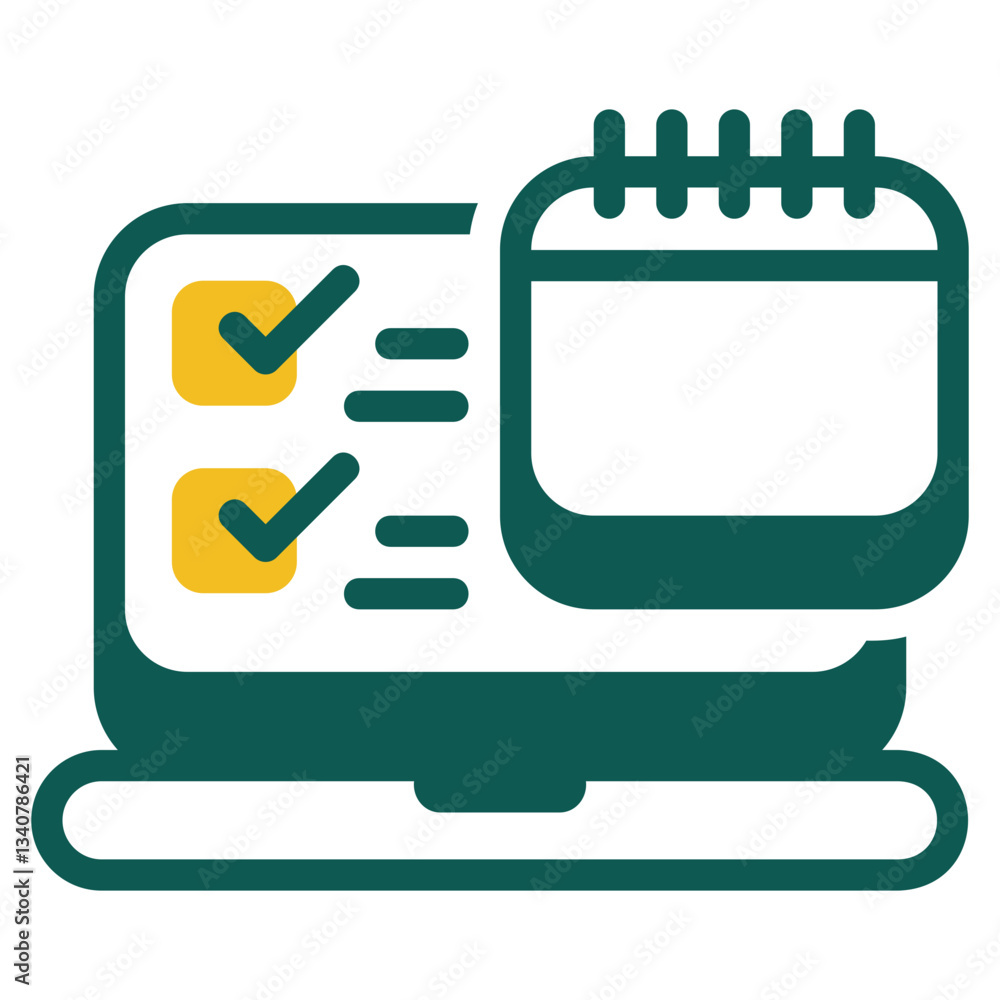 Schedule green icon Schedule green icon