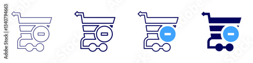Legal considerations​ icon in 4 different styles. Thin Line, Line, Bold Line, Duotone. Duotone style. Editable stroke