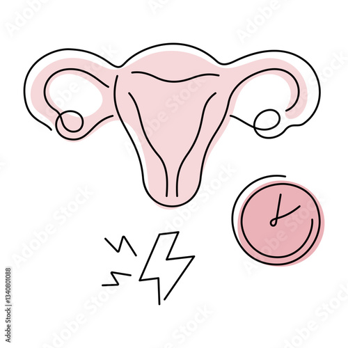 Premenstrual Syndrome medical illustration