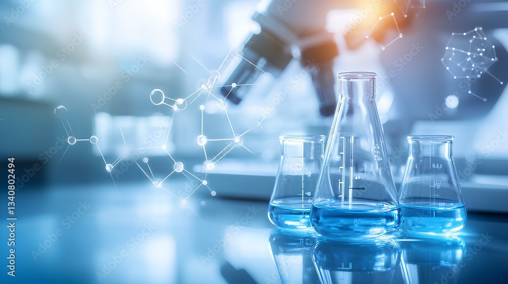 Healthcare and laboratory research and development. Medical technology service to solve people health, Medical business