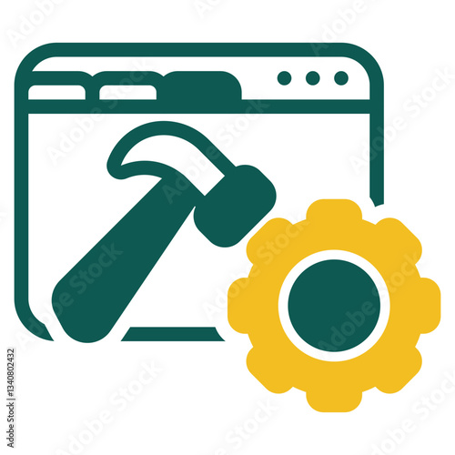 Maintenance green icon