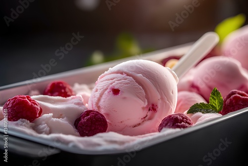 delicious fruit  ice cream