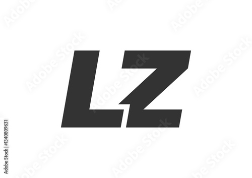 Free Download LZ Techno Editable Font Logo For Corporate Branding. Bold, Futuristic Design With Unique Typographic Ideas. Minimal Custom Type And Dynamic Letter - GFXLoad