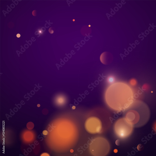Light Blur.the blurring effect of light, characteristic of bokeh.	
