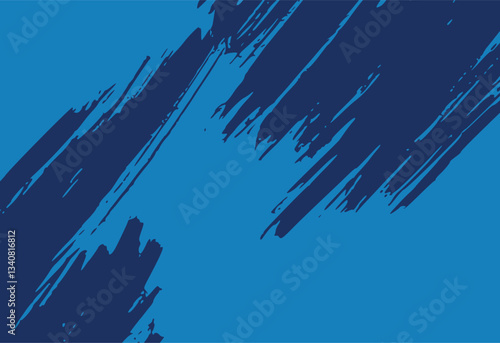 Grunge texture. Distress blue background. Noise dirty grunge texture. Vector illustration.