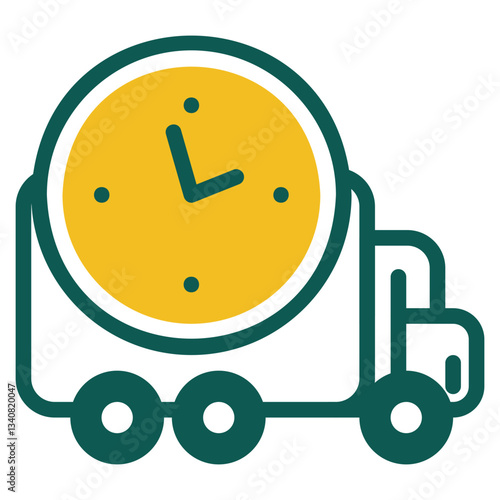 Ontime green icon
