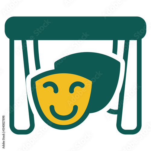 Theater green icon