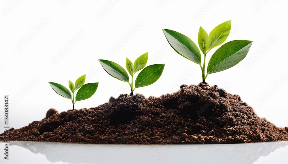 growth plant growing isolated growth plant growing isolated