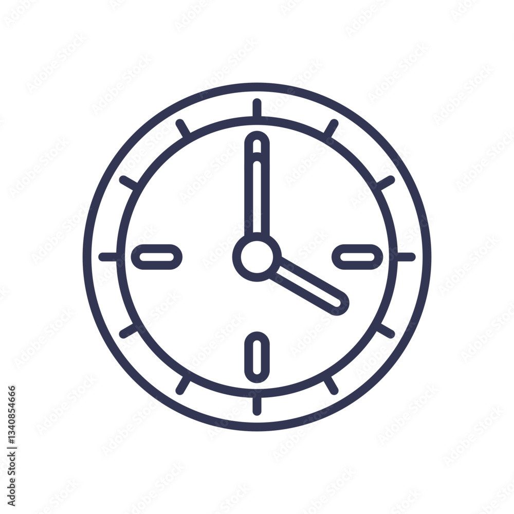 Minimalist clock symbolizing maturity and the passage of time. Minimalist clock symbolizing maturity and the passage of time.