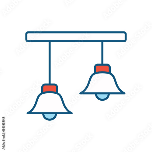 Ceiling Lamp vector icon