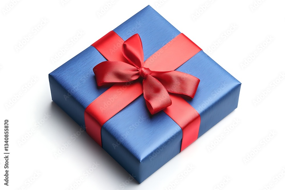 Obraz premium a gift box against a white background