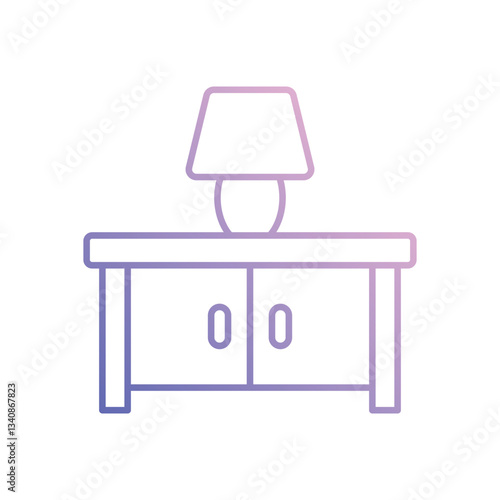 Night Stand vector icon