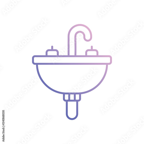 Sink vector icon 