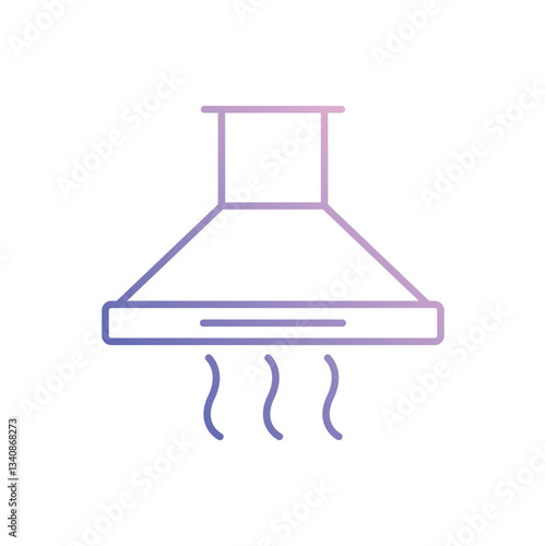 Extractor Hood vector icon