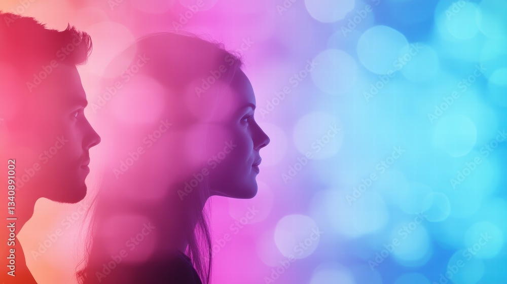 Colourful Silhouette Group Diversity Colorful silhouettes of people of different ages and genders. Colourful Silhouette Group Diversity Colorful silhouettes of people of different ages and genders.