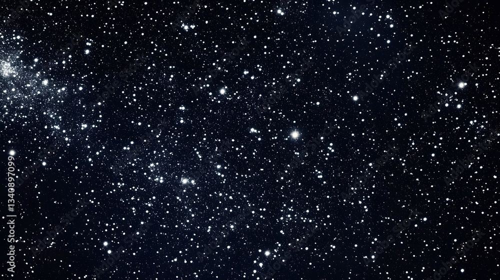 Fototapeta premium Starry Night Sky Background