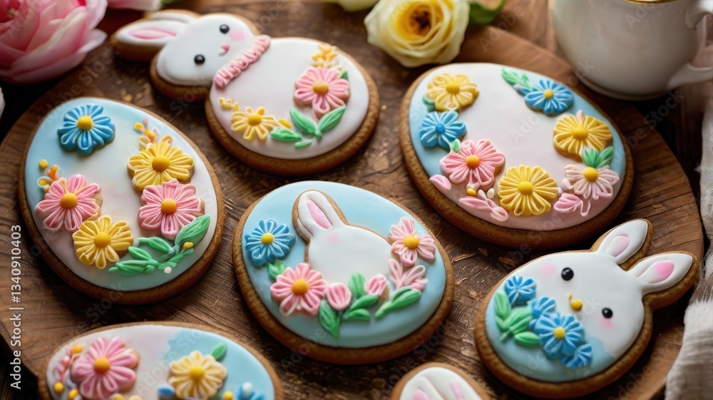 Children's Easter gingerbread in the shape of fairy-tale animals Children's Easter gingerbread in the shape of fairy-tale animals