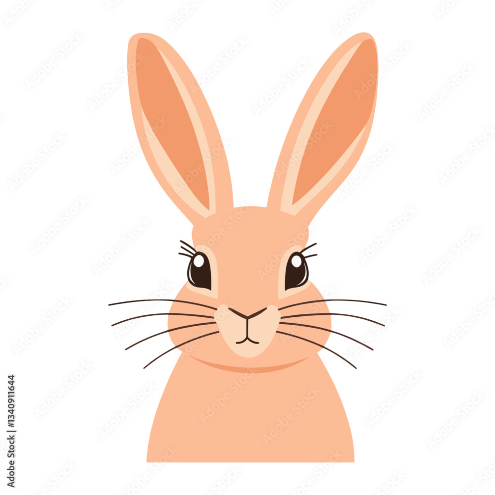 Fototapeta premium Rabbit illustration animal bunny vector
